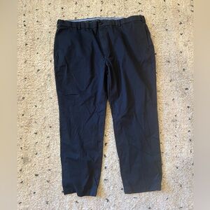 Brooks Brothers Light Weight Advantage Chino Hudson Pant Men 44/L30 Navy Casual